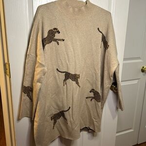 *NWT* Cheetah Sweater